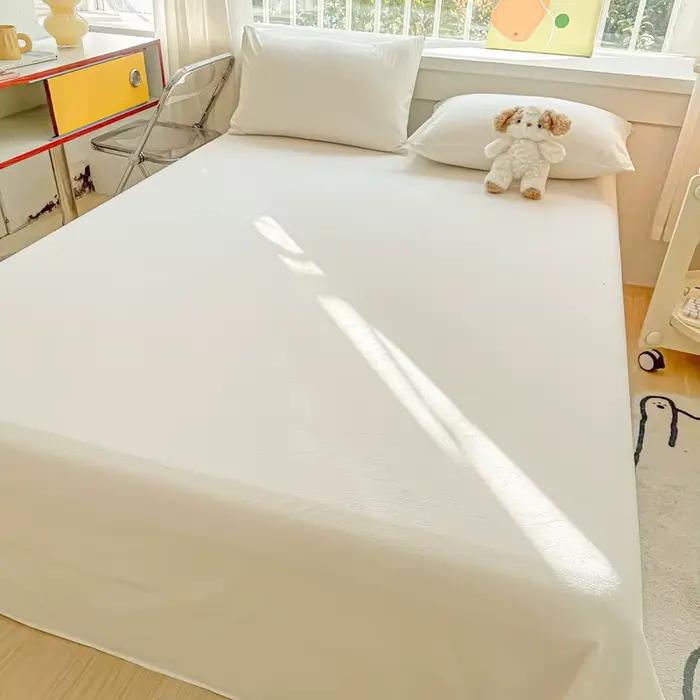 Drap de Lit en Coton Lavé 100% Biologique