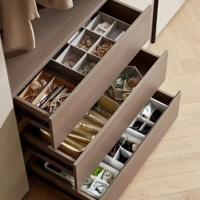 Armoires nordiques organisateur rangement vêtements placard Dressing armoire/placard