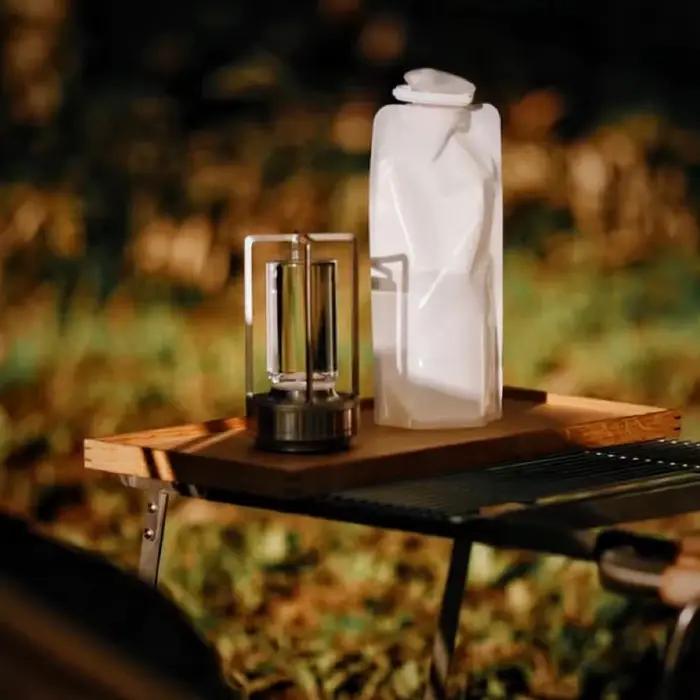 Lampe de chevet en plastique avec éclairage LED tactile