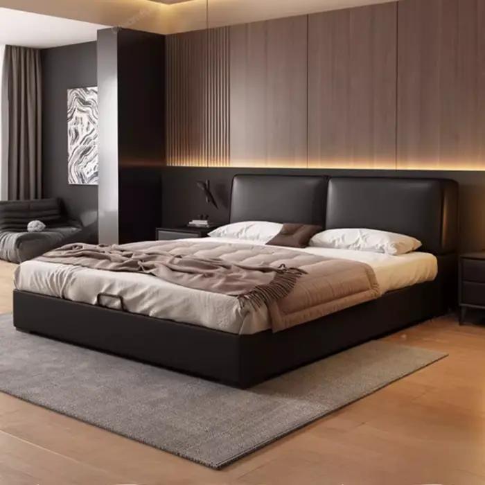 Lit De luxe moderne multifonctionnel pour filles
