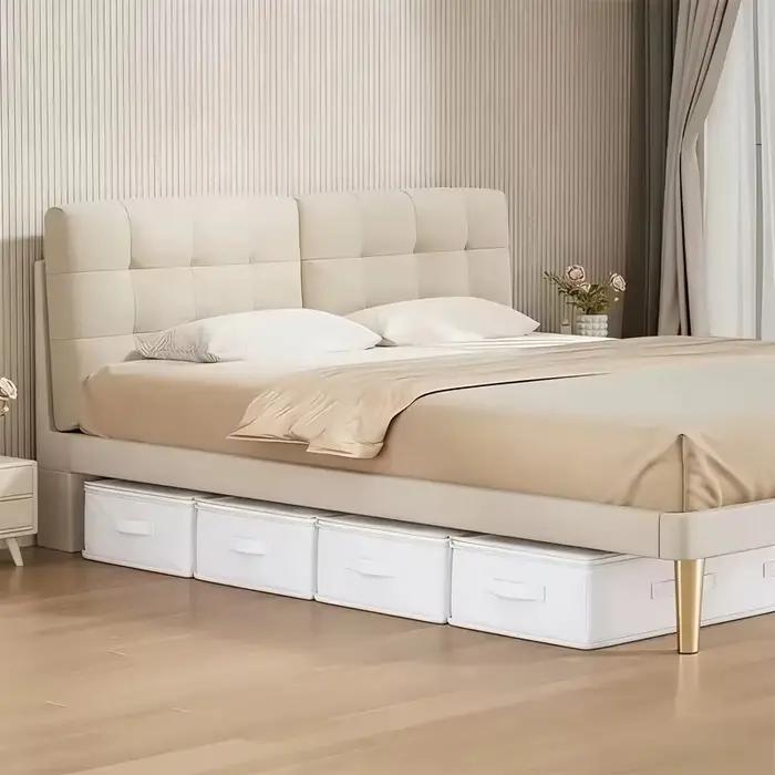 Lot de 3 boîtes de rangement sous lit grande capacité