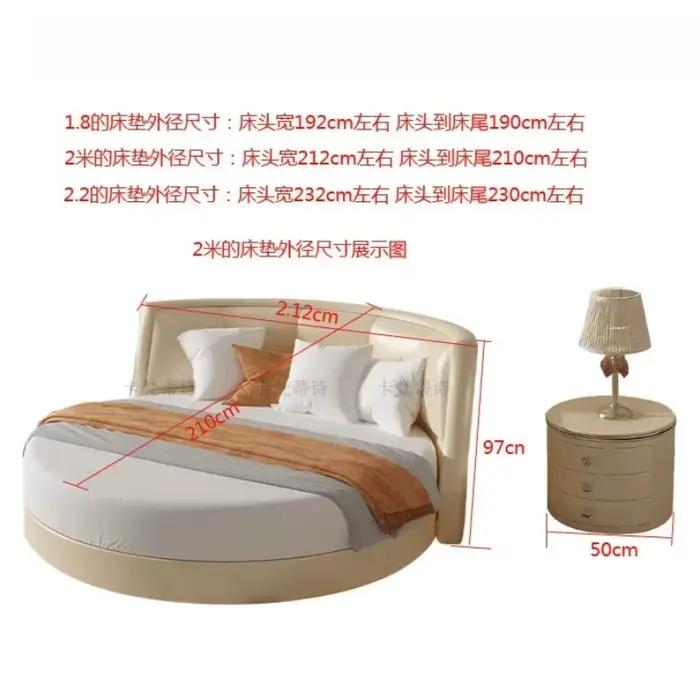 Lampe de lecture, Tables de chevet double avec rangement