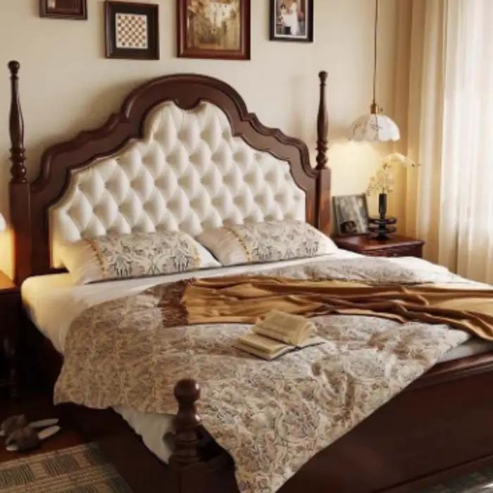 Lit esthétique Queen Size pour lecture