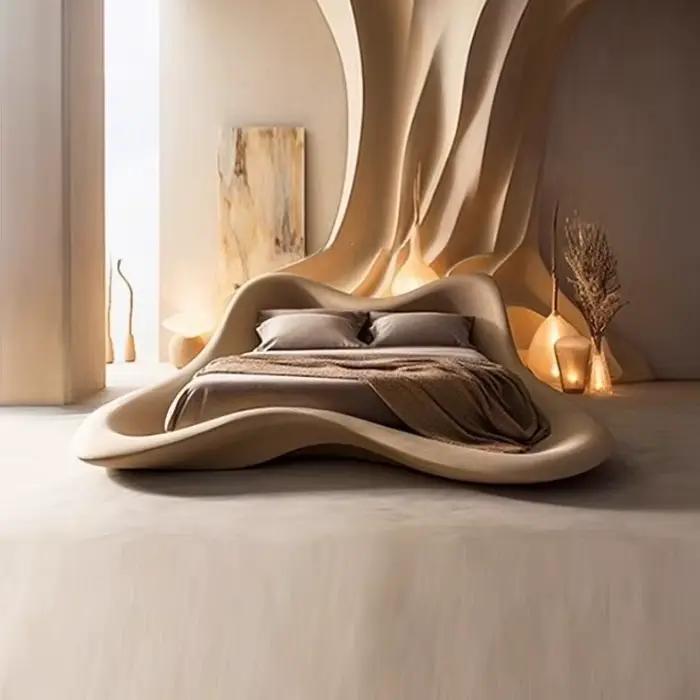 Tête de lit de rangement de luxe