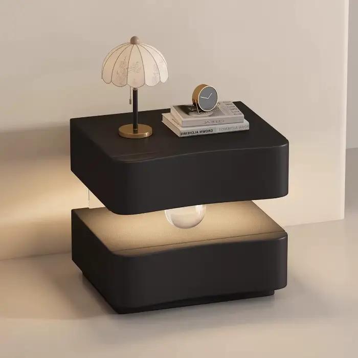 Table de chevet en bois esthétique