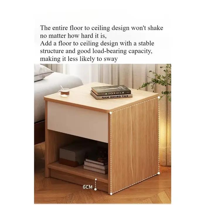Table de chevet moderne et simple pour chambre à coucher