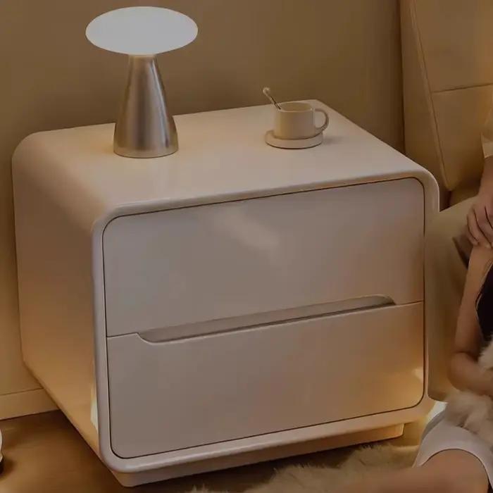 Table de chevet minimaliste de style nordique