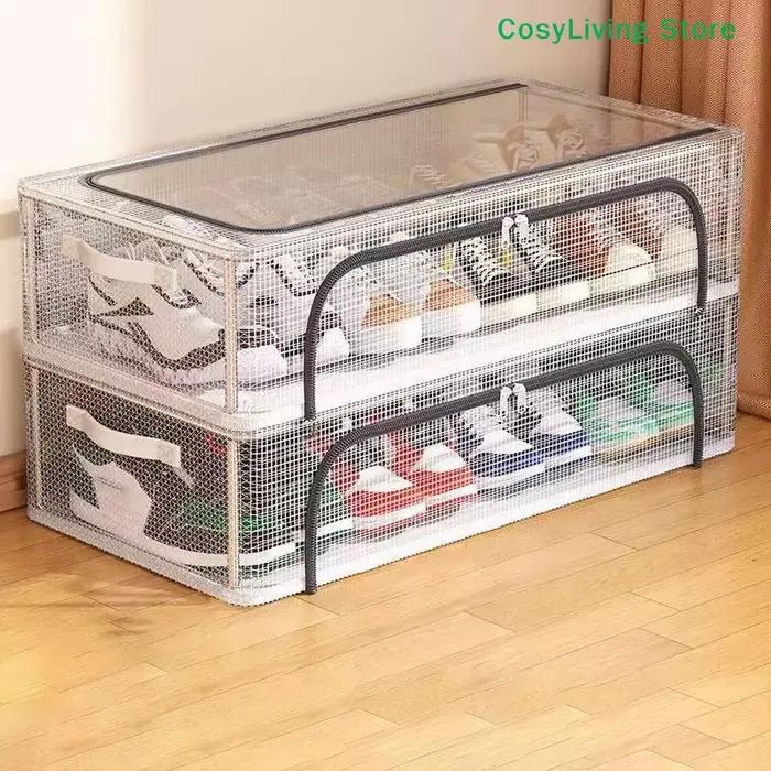[CL]Boîte de rangement transparente pour chaussures de sport et talons hauts