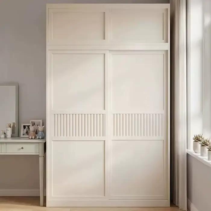Armoire coulissante de rangement pour chambre à coucher