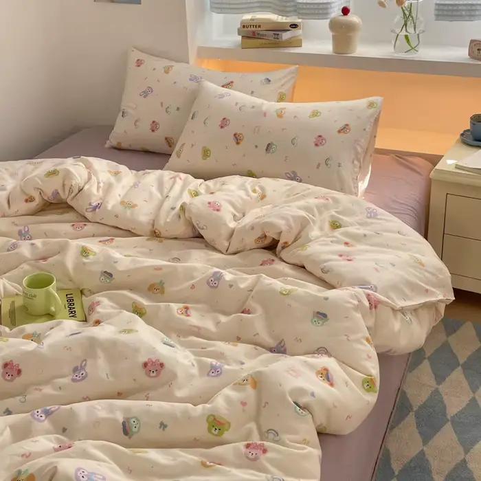 Parure de lit 100% coton