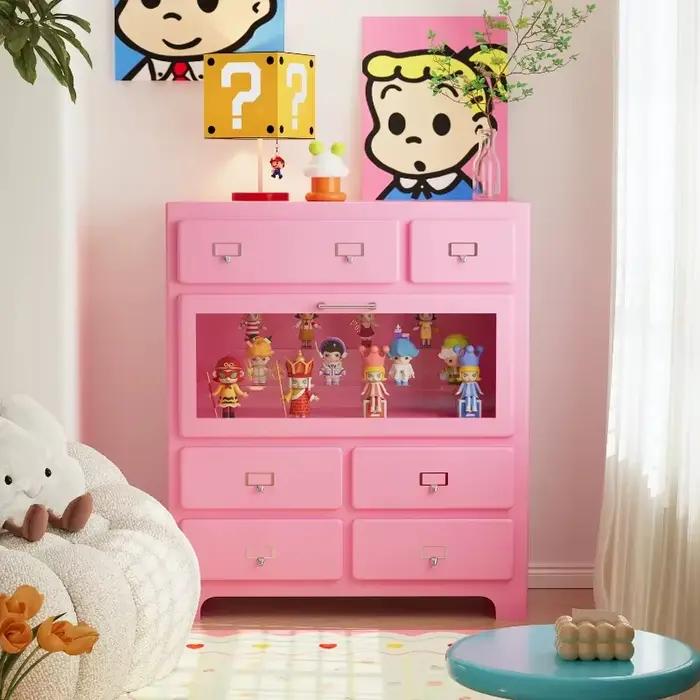 Armoires bibliothèques, Commodes Dopamine, Armoires pour objets de collection, Meubles de présentation modernes, Meubles de rangement pour la maison