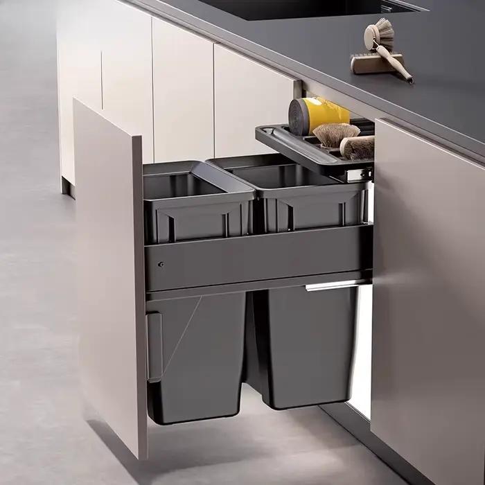 Armoire à double compartiment dissimulée