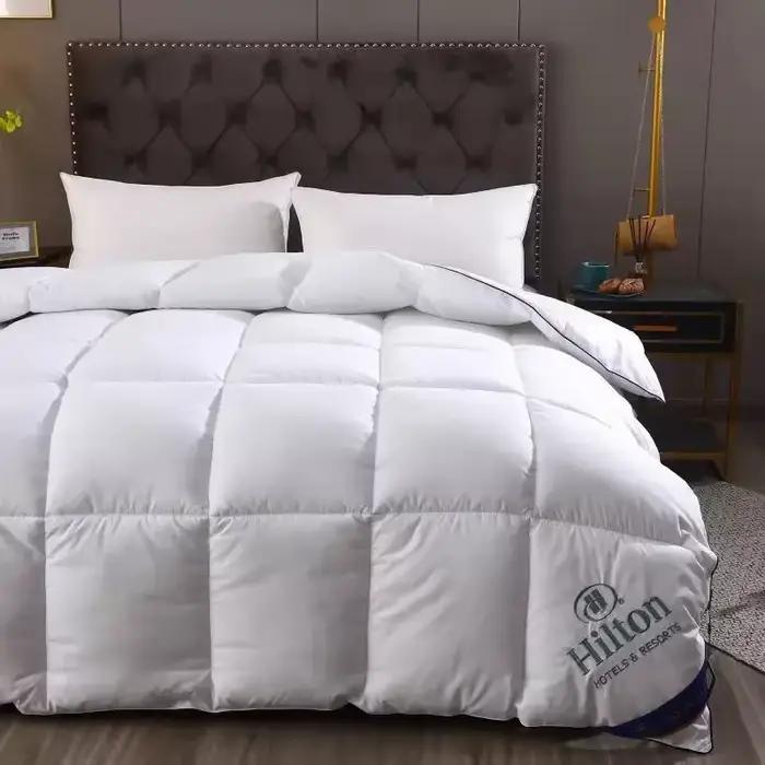 Couette en velours de plumes chaude