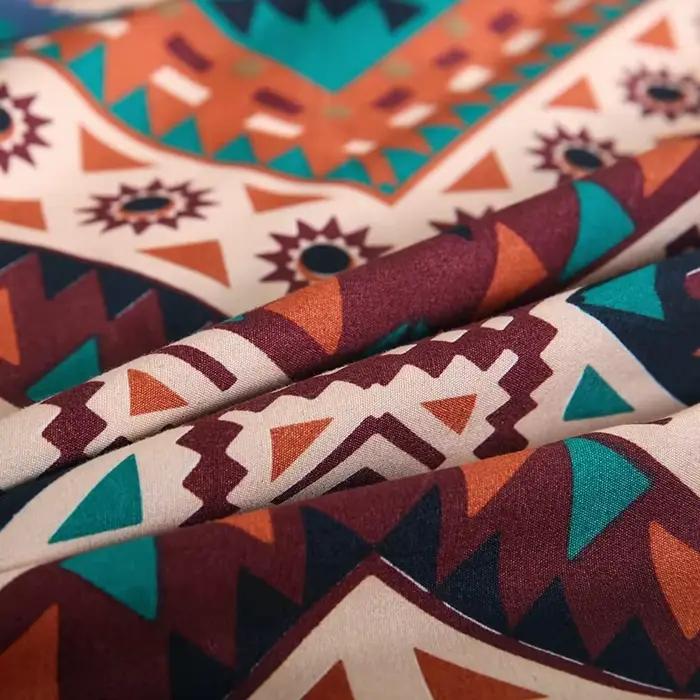 Parure de lit Boho 3 pièces