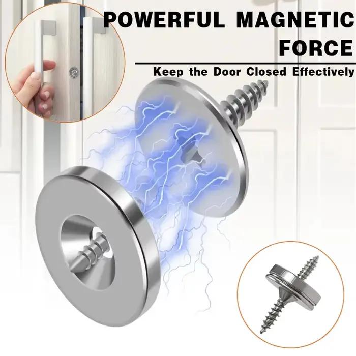 Loquets magnétiques robustes pour armoire
