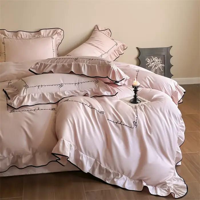 Parure de lit de luxe en coton égyptien