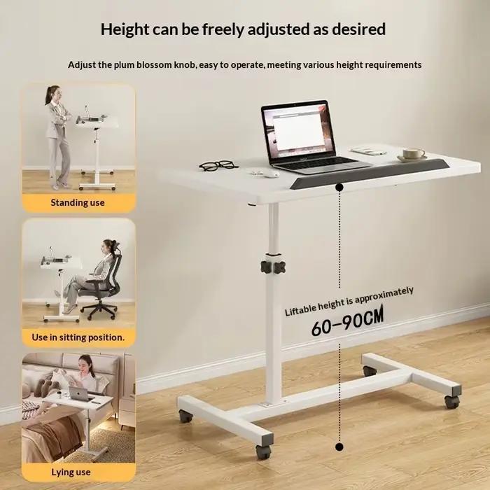 Table d'appoint mobile et pliable pour ordinateur portable