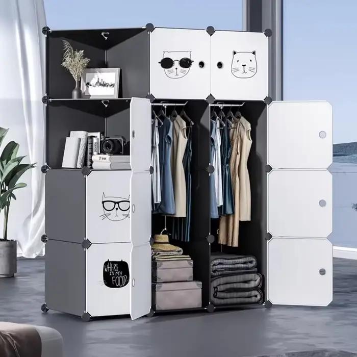 Armoire compacte moderne et peu encombrante