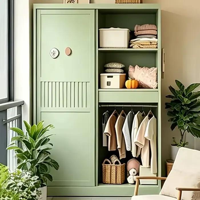 Armoires de luxe à portes coulissantes en bois
