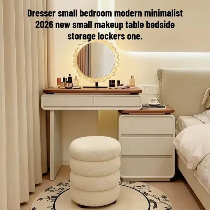 Commode de chambre à coucher, commode moderne, chaise, accessoires de rangement, meubles en liquidation