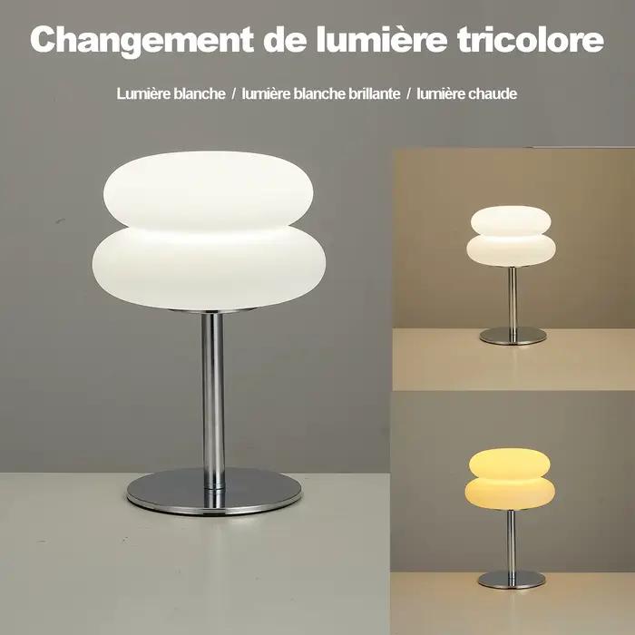 Bauhaus lampe de table abat-jour en plastique chambre chevet salon