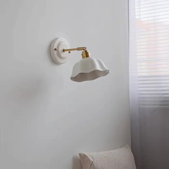 Applique murale LED en céramique moderne