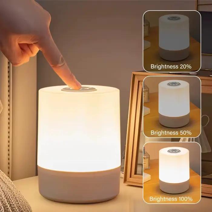 Lampe de chevet tactile LED