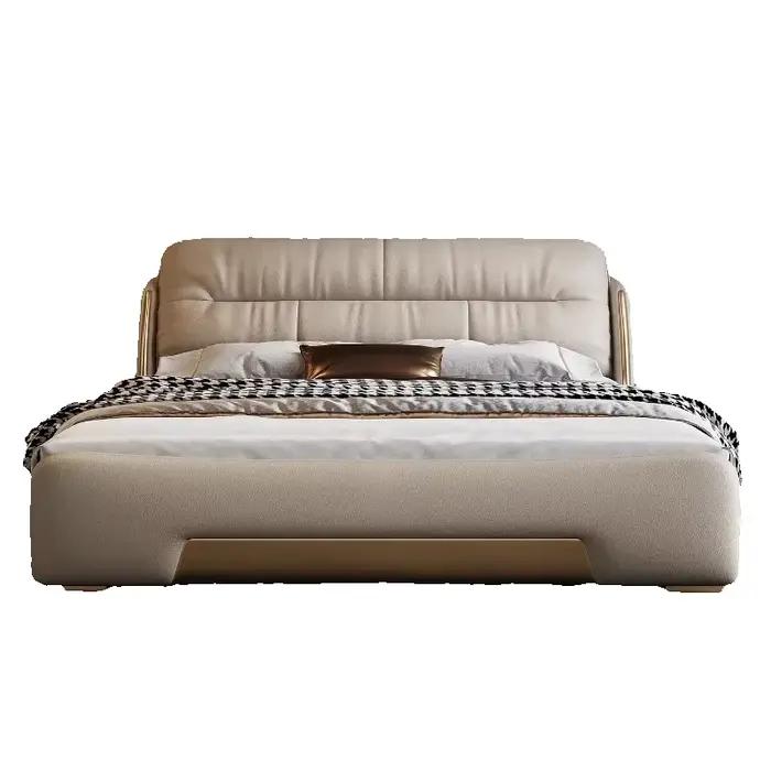 Lit double Queen Size avec rangement
