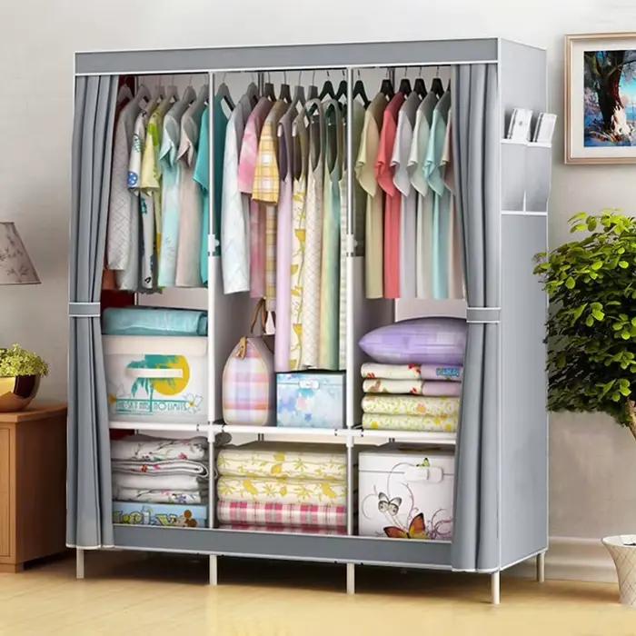 Placard armoire organisateur support de rangement Portable vêtements chaussures