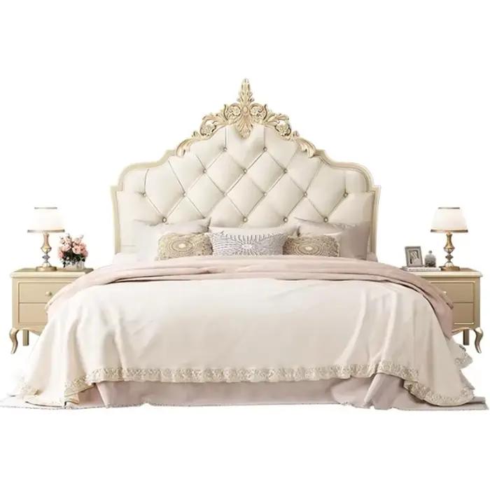 Lit double multifonctionnel de luxe moderne Letto Matrimoniale