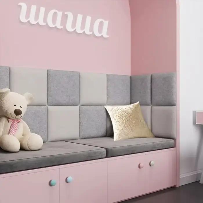 Tête de lit 3D décoration de la maison