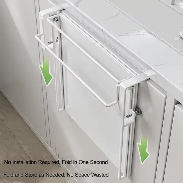 Étagère pliable pour porte d'armoire – Rangement de comptoir et panneau de séparation