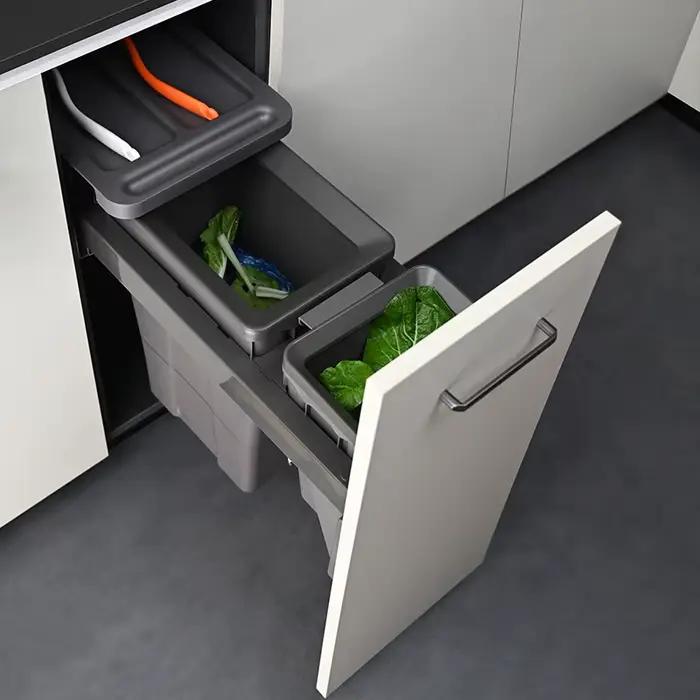 Armoire à double compartiment dissimulée