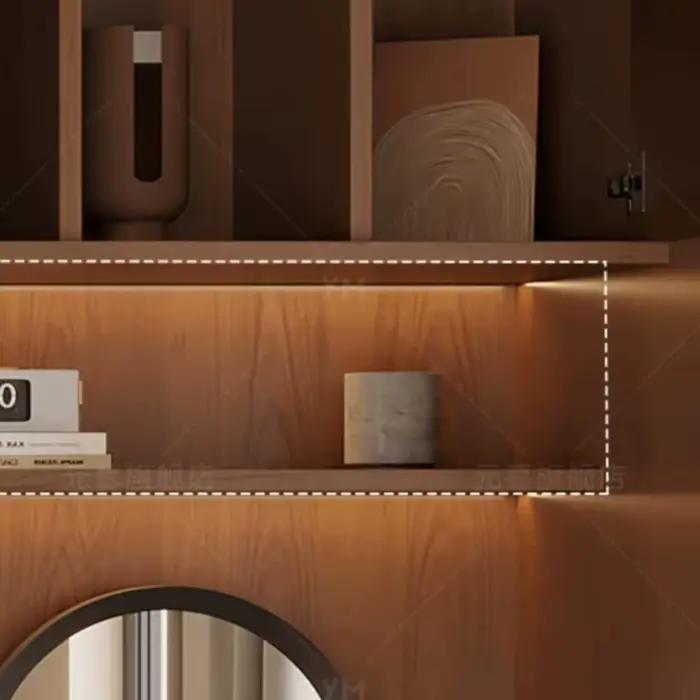 Armoire Rétro Mobile pour Chambre à Coucher
