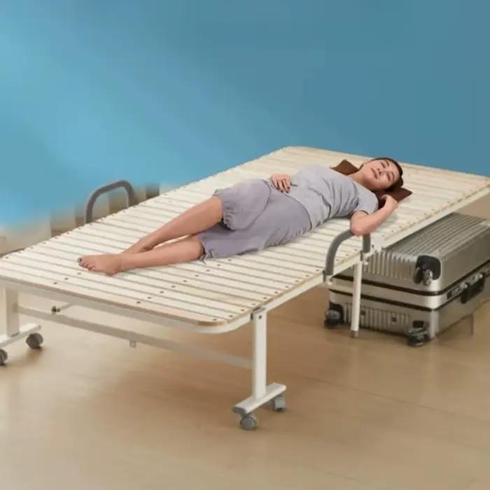 Lit pliant en bois pour canapé