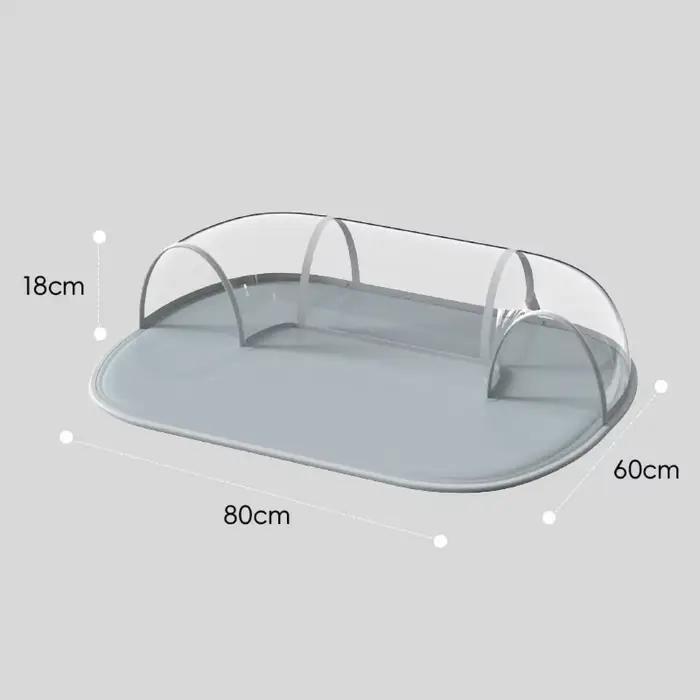 Lit rafraîchissant pour chat avec Tunnel