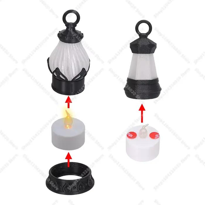 Veilleuse en forme de chat/chien - Lampe de bureau créative pour la décoration de la maison, décoration d'étagère de bibliothèque, lumière chaude pour chambre à coucher et salon