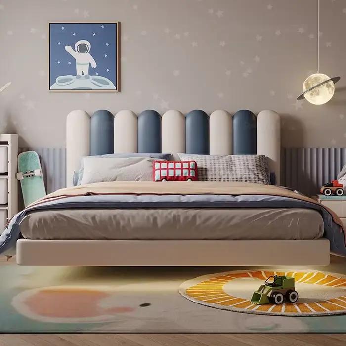Lit de maison pour chambre de garçon