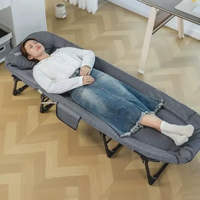 Lit de sol pliable et portable pour adultes