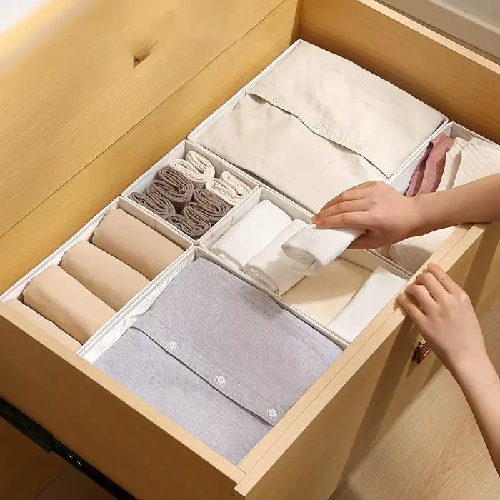 Organisateur de vêtements boîte de rangement sous-vêtements soutien-gorge chaussettes armoire tiroir