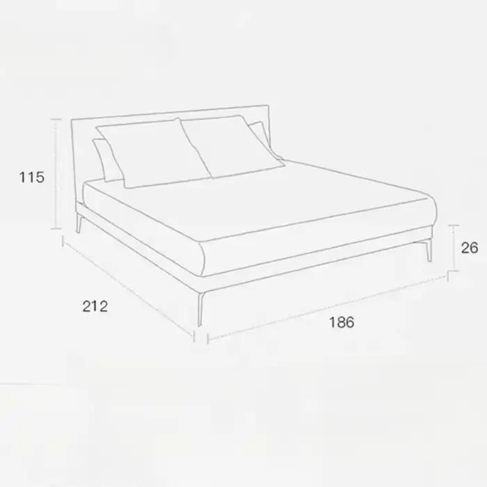 Cadres De lit De chambre à coucher modernes