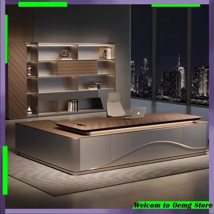 Bureau de mouvement moderne Table étroite mise à niveau
