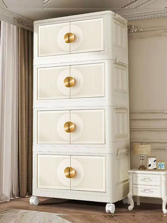 Armoire de rangement pliable multifonctionnelle Grande capacité