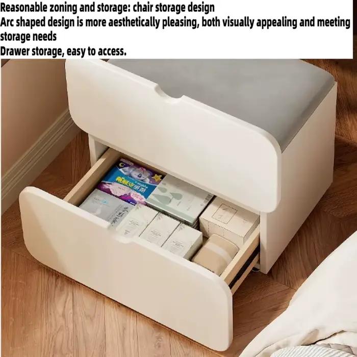Coiffeuse de luxe avec miroir relevable 60 cm