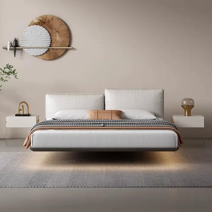 Tête de lit de luxe nordique rembourrée