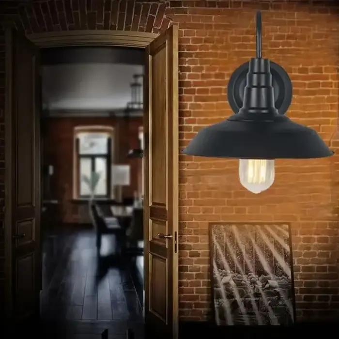 Lampes de chevet vintage américaines, luminaires muraux industriels style loft pour la maison, E27 220V