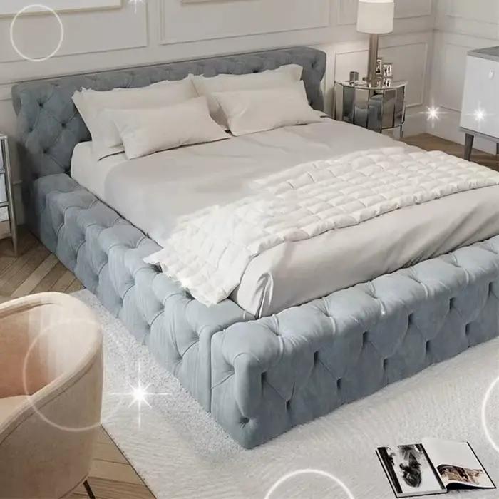 Cadre de lit de mariage confortable