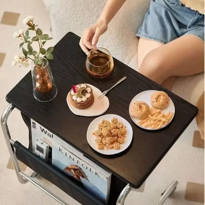 Table de chevet canapé-table salon chambre chaise paresseuse bureau ordinateur portable