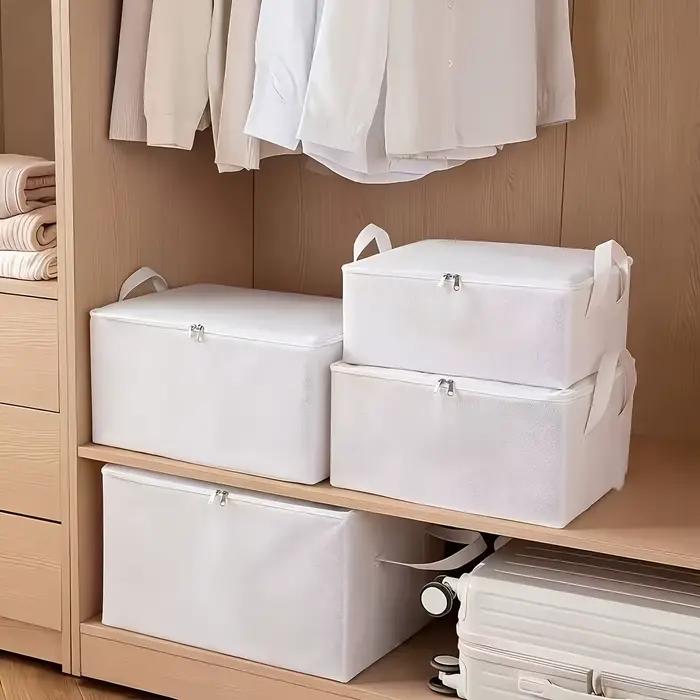 Boîte de rangement sous le lit grande capacité | Conception pliable et peu encombrante