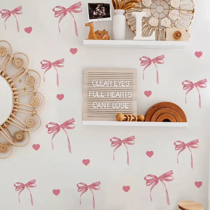Autocollants muraux créatifs pour chambre à coucher